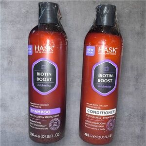 Biotin Boost Thickening Shampoo and Conditioner Set - Red
